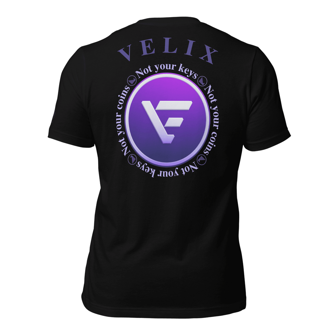 VELIX Unisex-T-Shirt "NEW LOGO" - HODL.ag