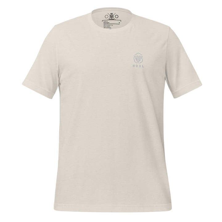 HODL Crypto Streetwear T Shirt Unisex meliert